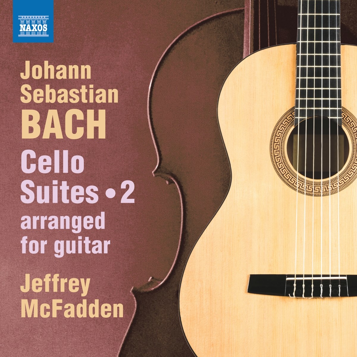 Afbeelding van Jeffrey McFadden - J.S. Bach: Cello Suites, Vol. 2 Nos. 4-6, Bwv 1010-1012