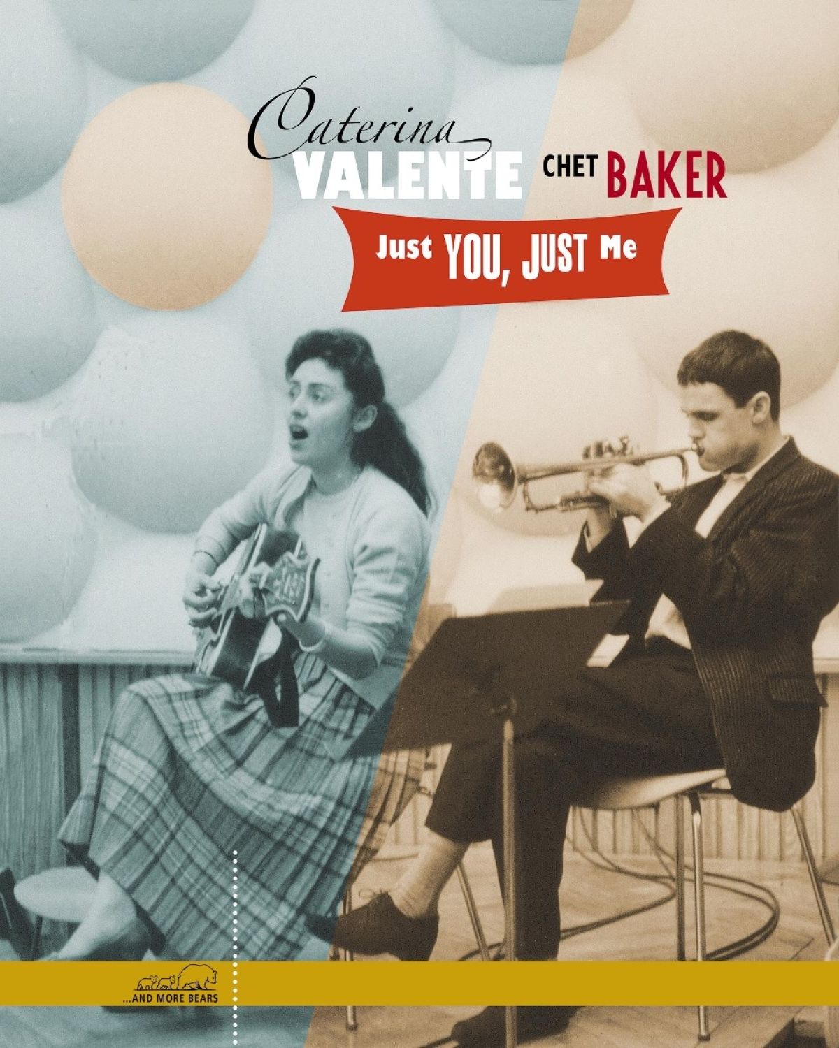 Afbeelding van Caterina Valente & Chet Baker - Just You, Just Me