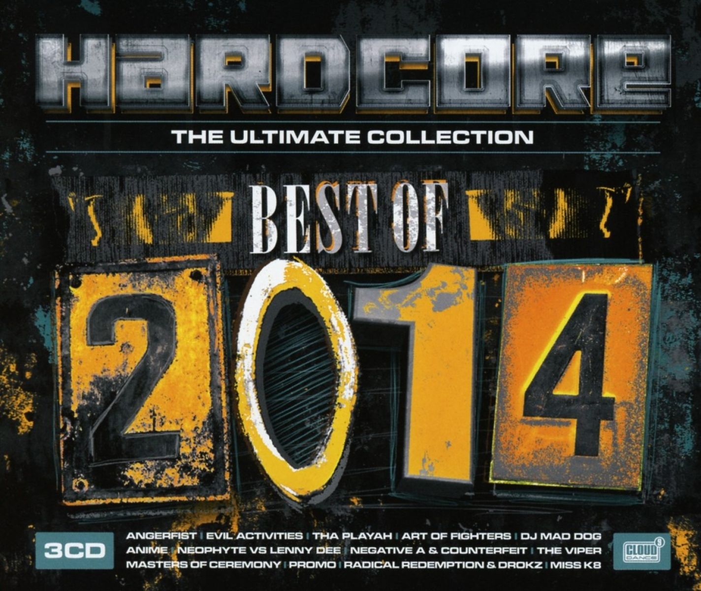 Afbeelding van Various Artists - Hardcore - The Ultimate Collection - Best Of 2014