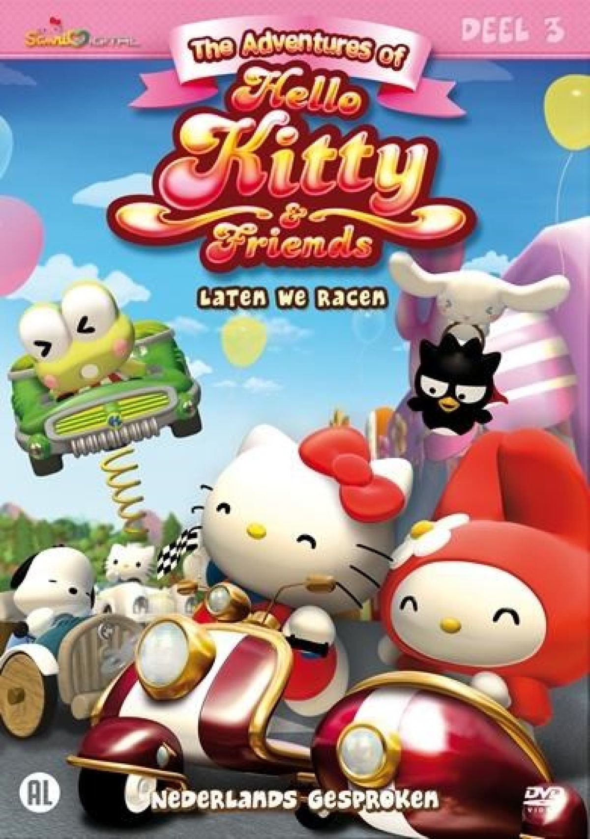 Afbeelding van Hello Kitty & friends - Laten we racen