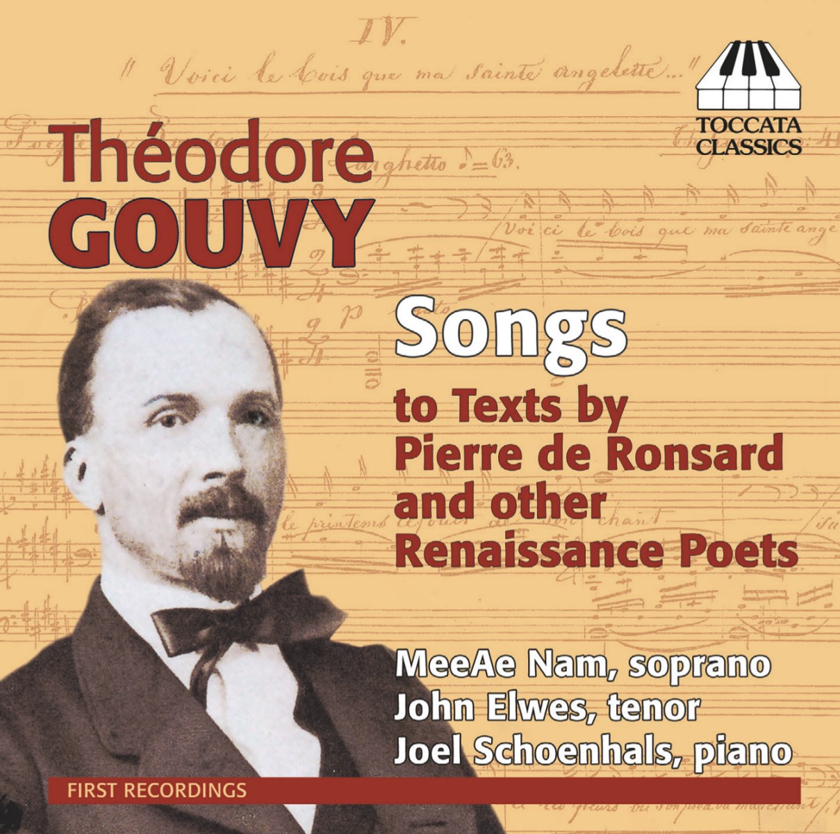 Joel Schoenhals, John Elwes, MeeAe Nam - Gouvy: Songs To Texts By Pierre De Ronsard And Other Renaissance Poets
