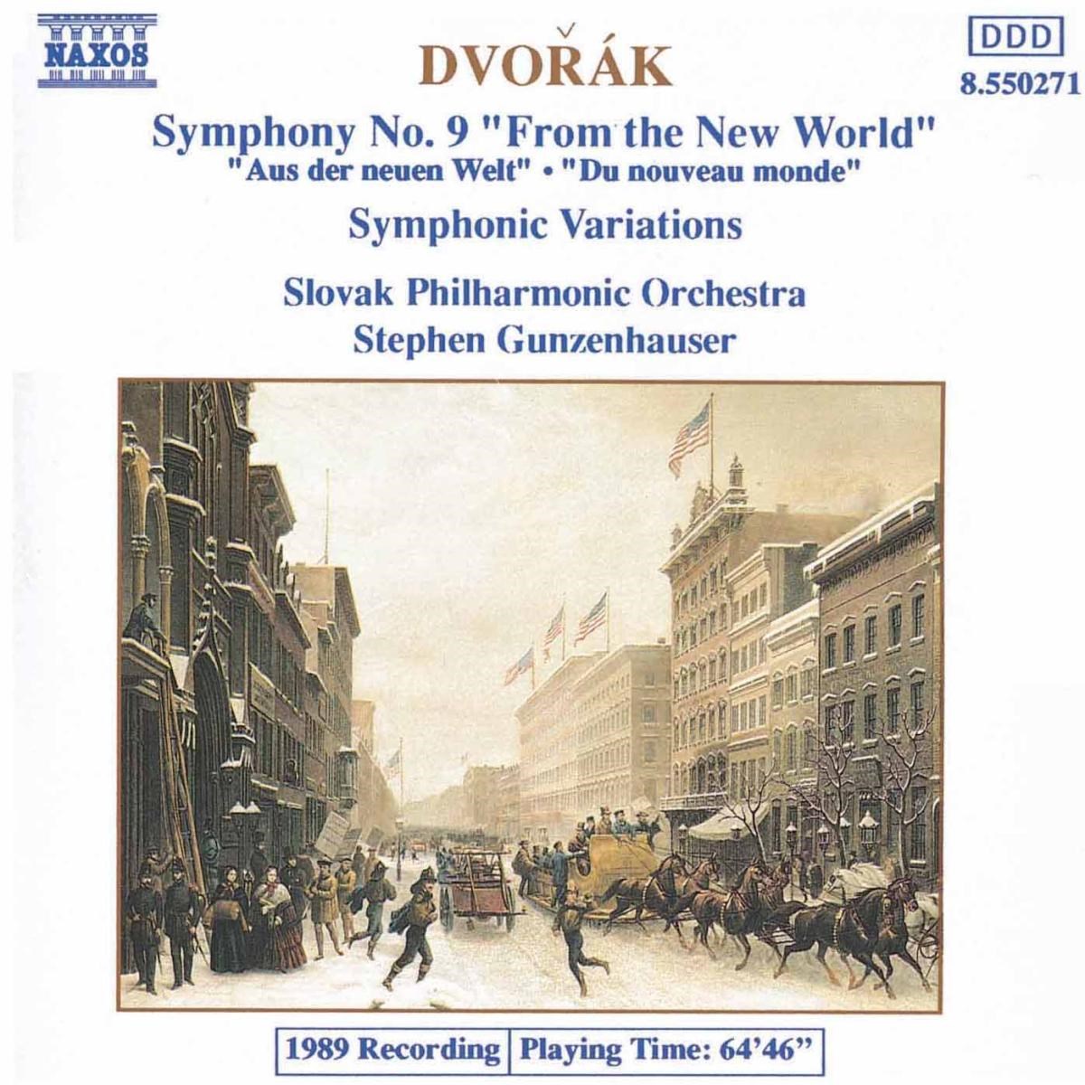 Afbeelding van Slovak Philharmonic Orchestra - Dvořák: Symphony No.9 | Symphonic Variatio