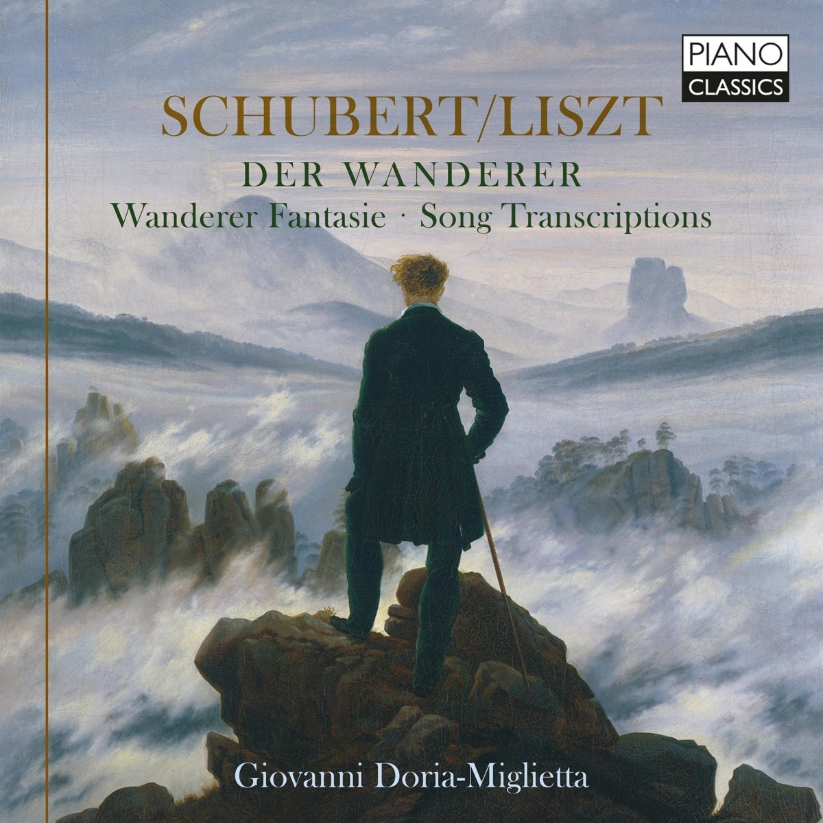 Afbeelding van Giovanni Doria Miglietta - Schubert/ Liszt: Der Wanderer, Wanderer Fantasie, Song Transcriptions