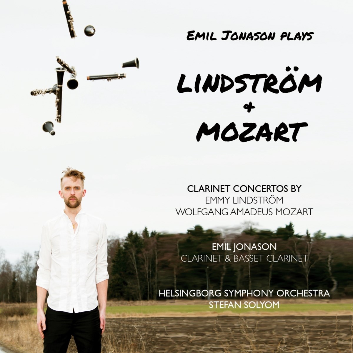 Emil Jonason, Helsingborgs Symfoniorkester, Stefan Solyom - Emil Jonason Plays Lindstrom + Mozart