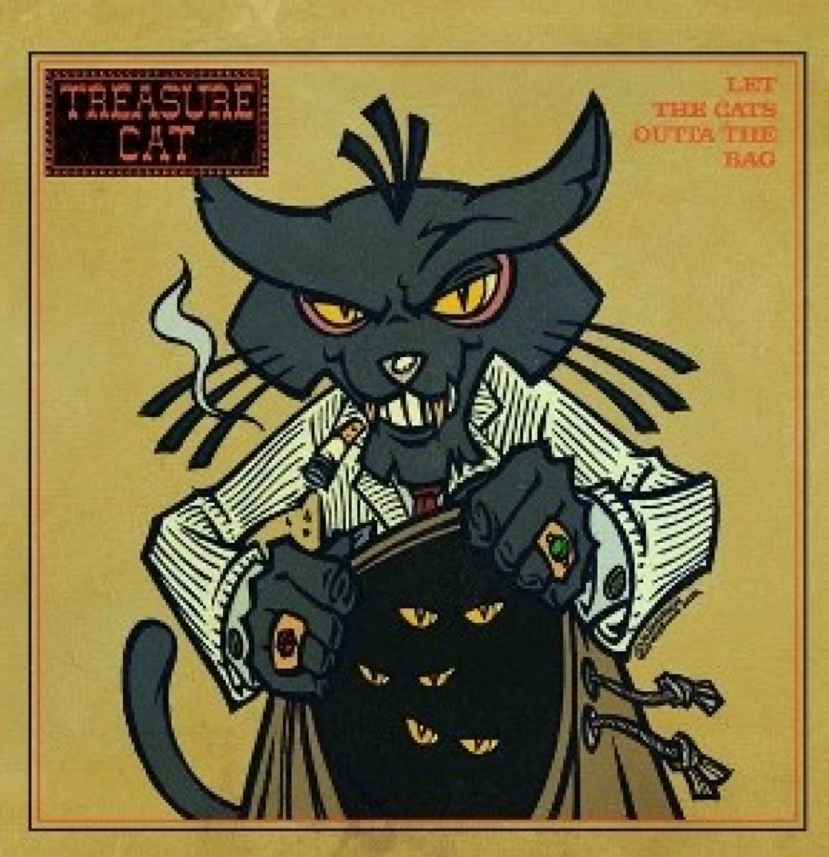 Afbeelding van Treasure Cat - Let The Cats Outta The Bag