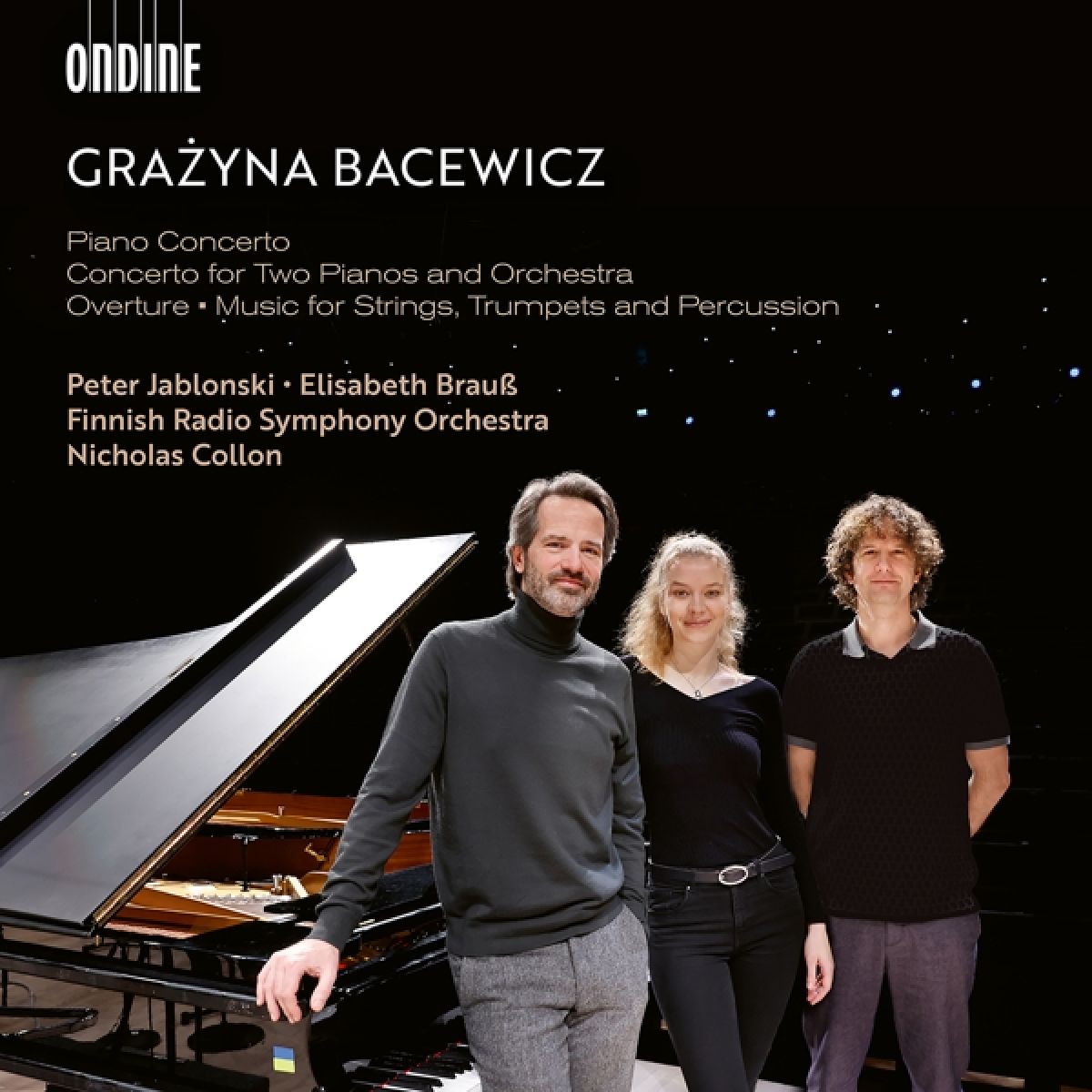 Afbeelding van Grazyna Bacewicz: Piano Concerto - Concerto For Two Pianos And Orchestra - Overture