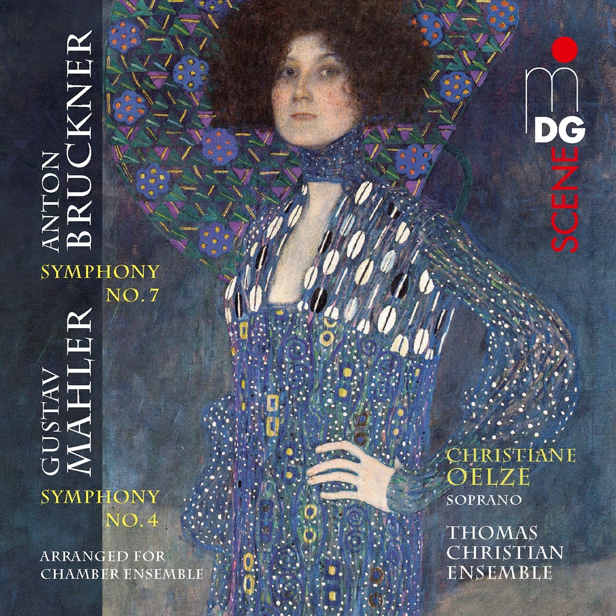 Afbeelding van Thomas Christian Ensemble, Christiane Oelze - Bruckner|Mahler: Symphony No. 7 | Symphony No. 4 (Arranged For Chamber Ensemble)