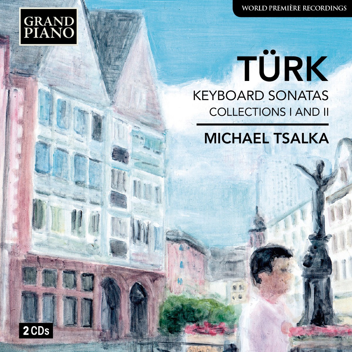 Afbeelding van Michael Tsalka - Turk: Keyboard Sonatas Collections I & II