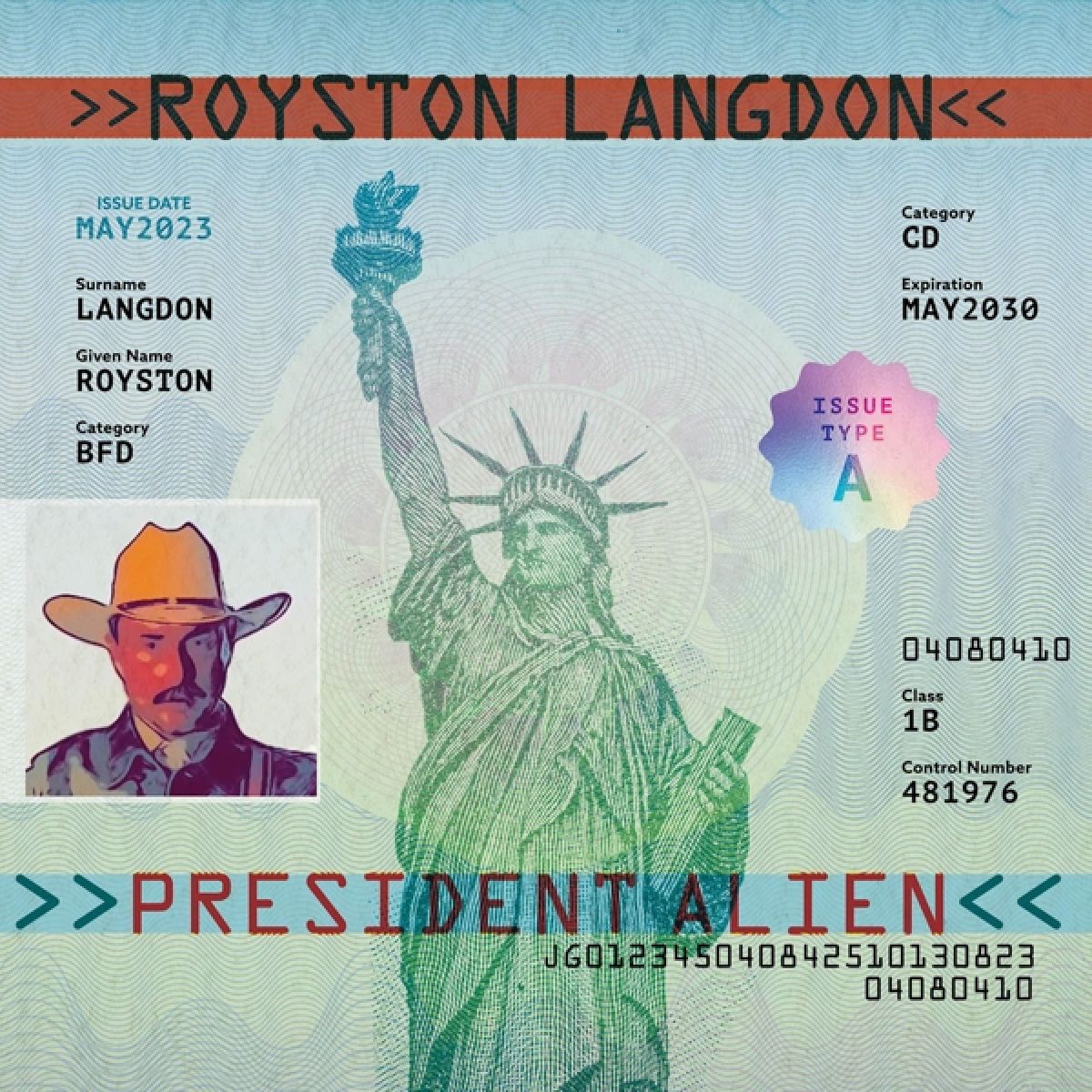 Afbeelding van Royston Langdon - President Alien