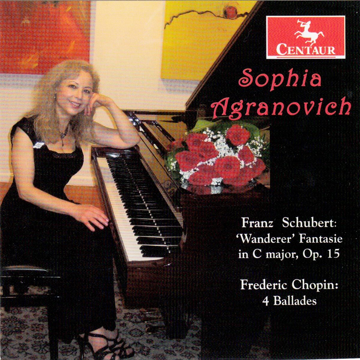 Afbeelding van Sophia Agranovich - Schubert: Wanderer Fantasie in C Major, Op. 15; Chopin: 4 Ballades