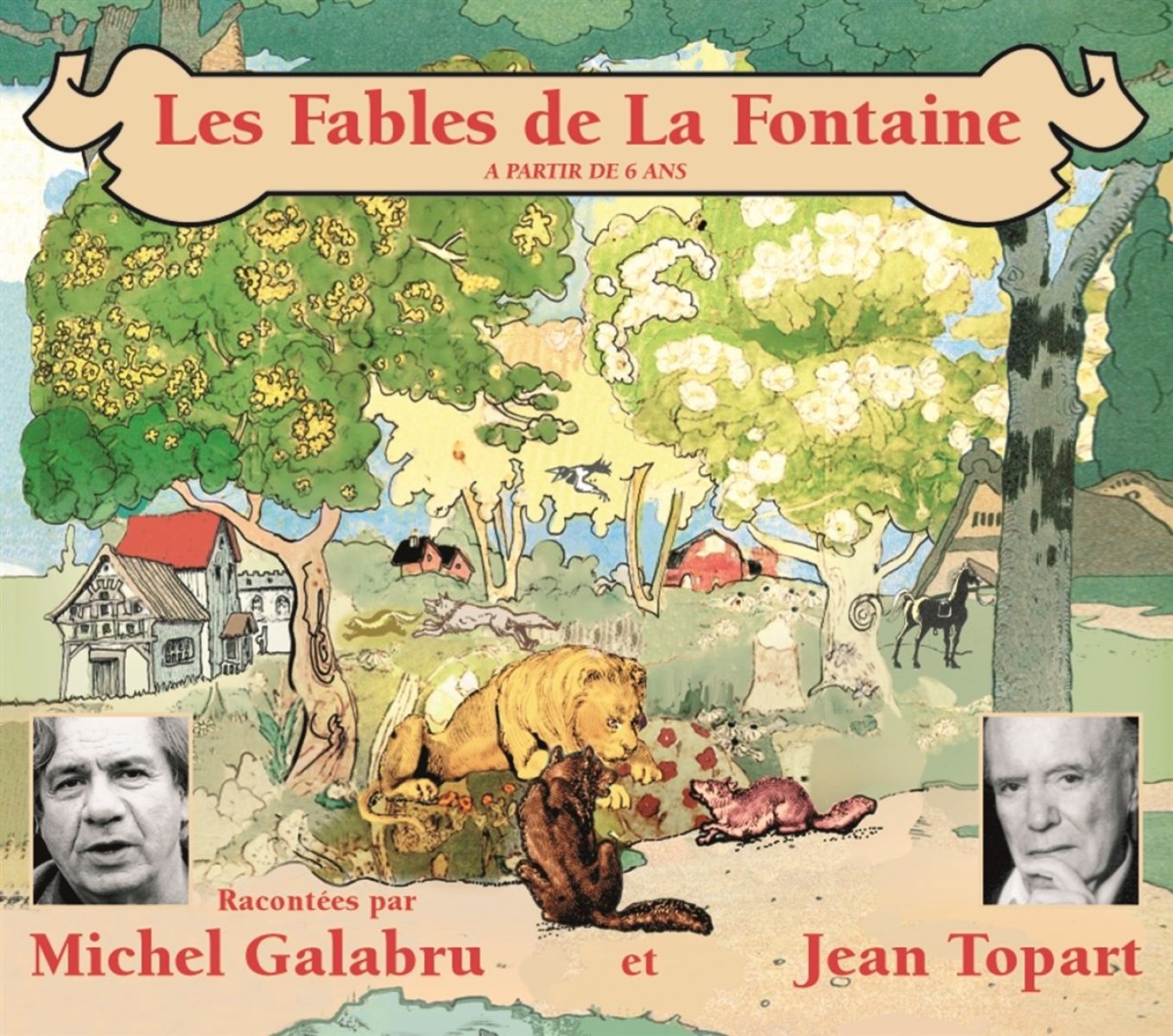 Afbeelding van Michel Galabru & Jean Topart - les Fables De La Fontaine