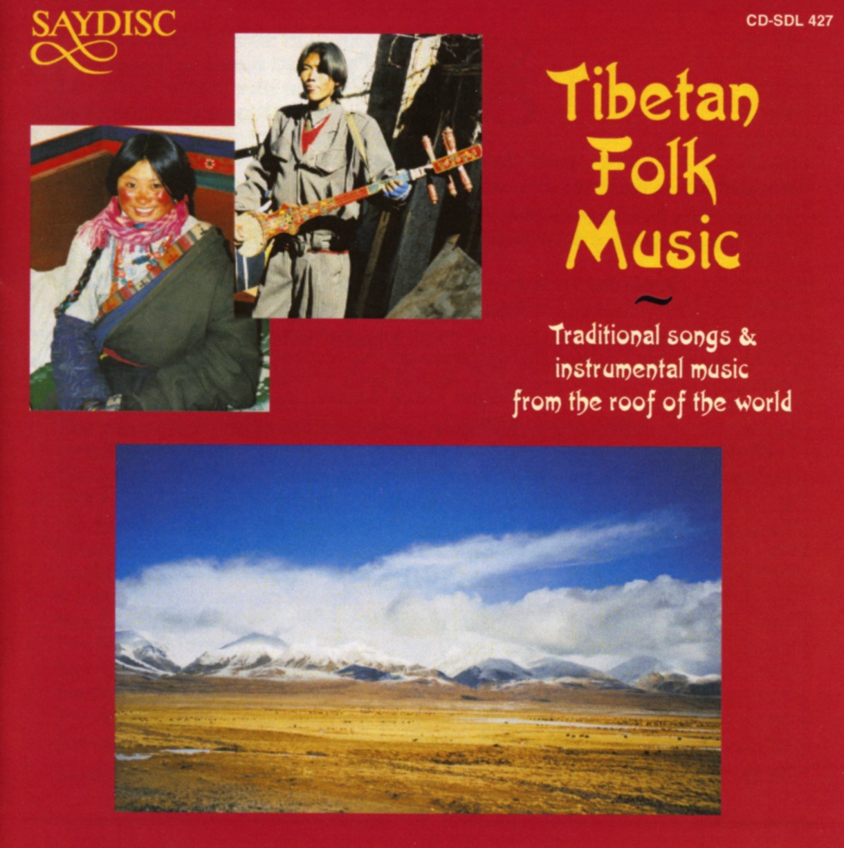Afbeelding van Various Artists - Tibetan Folk Music: Traditional Songs & Instrumental Music From The Roof Of The World