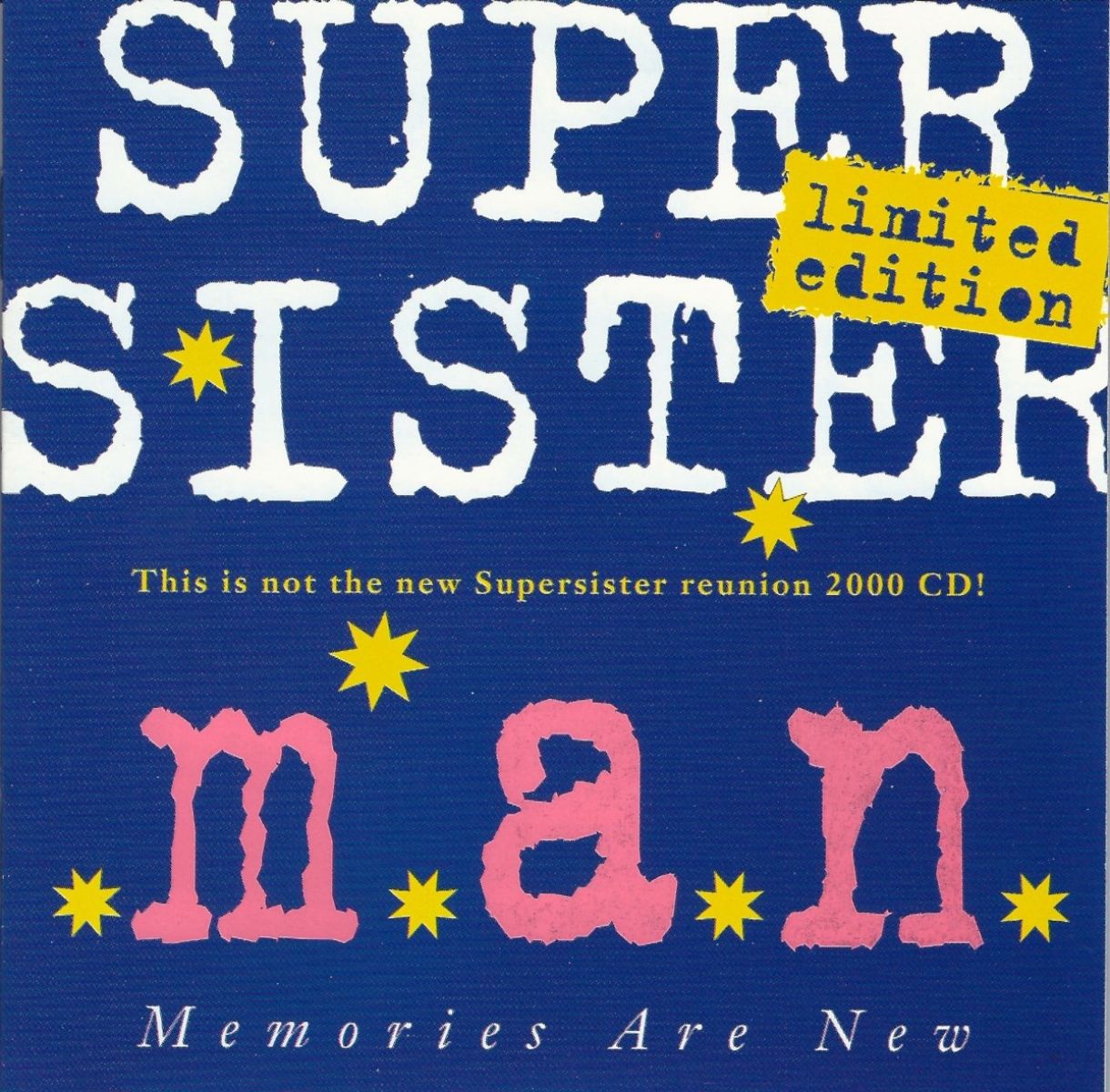 Afbeelding van Supersister - M.A.N. (Memories Are New)