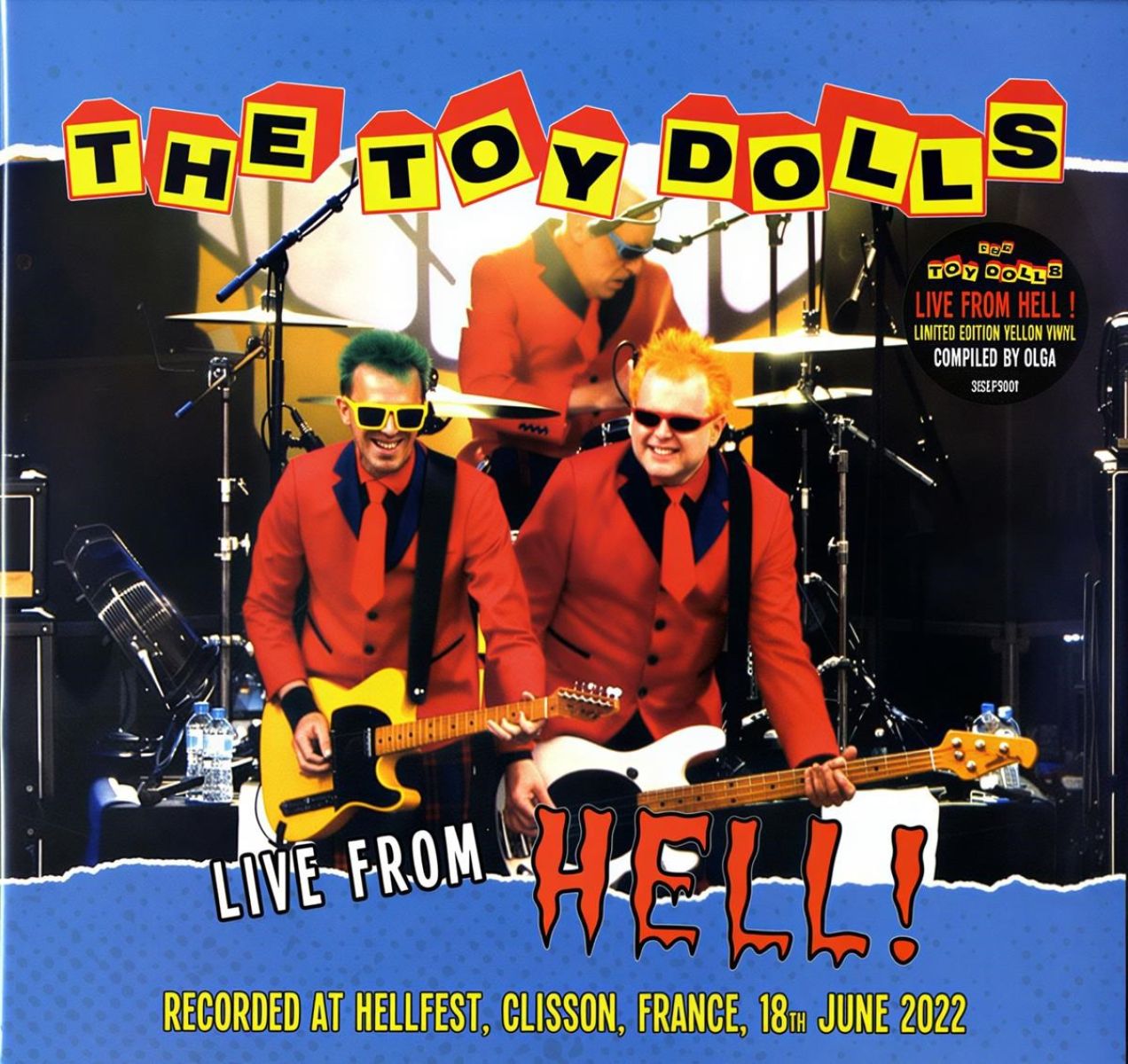Afbeelding van Toy Dolls - Live From Hell!