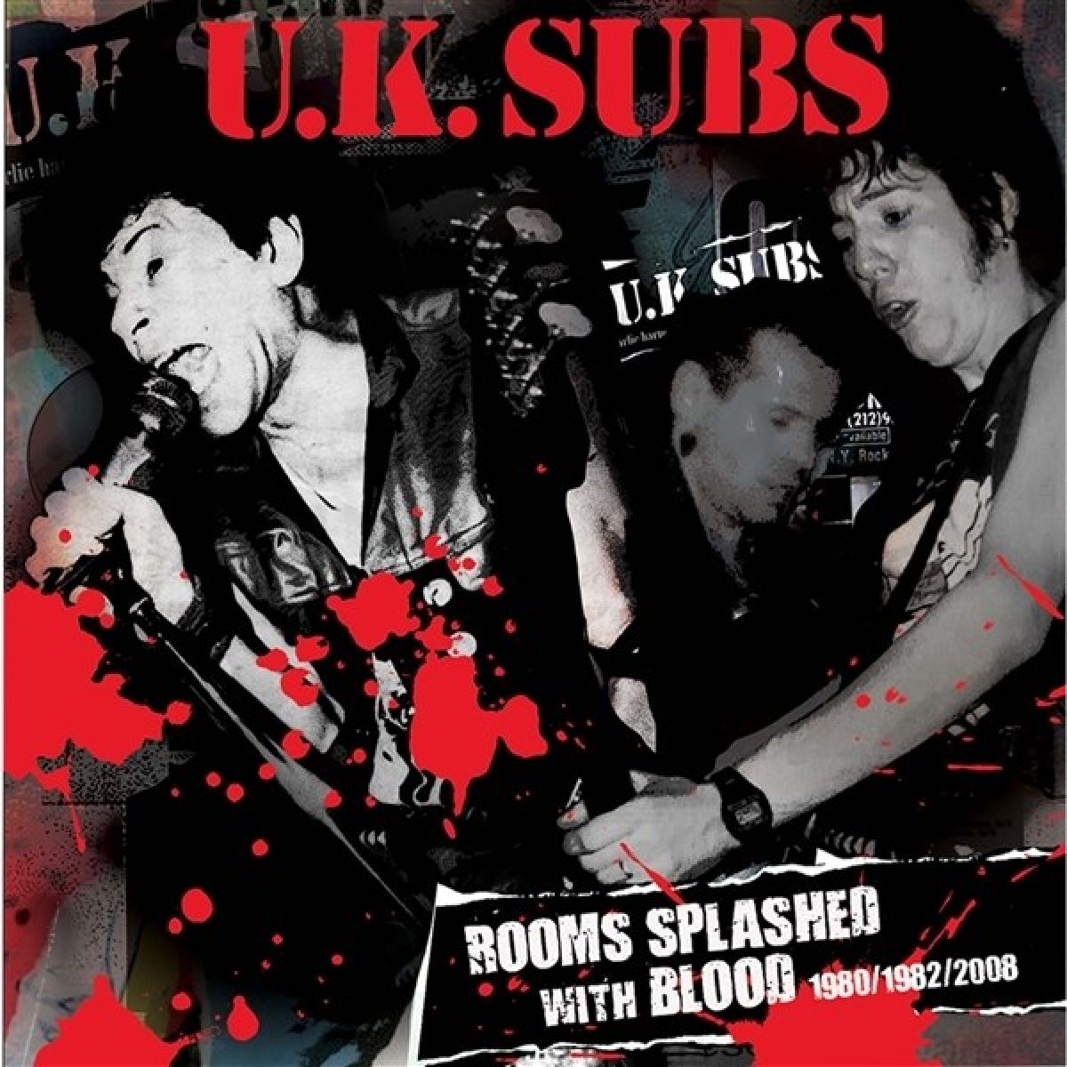 Afbeelding van UK Subs - Rooms Splashed With Blood 1980/1982/2008