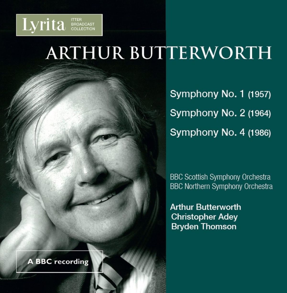 BBC Scottish Symphony Orchestra - Arthur Butterworth: Symphonies Nos.1, 2 & 4
