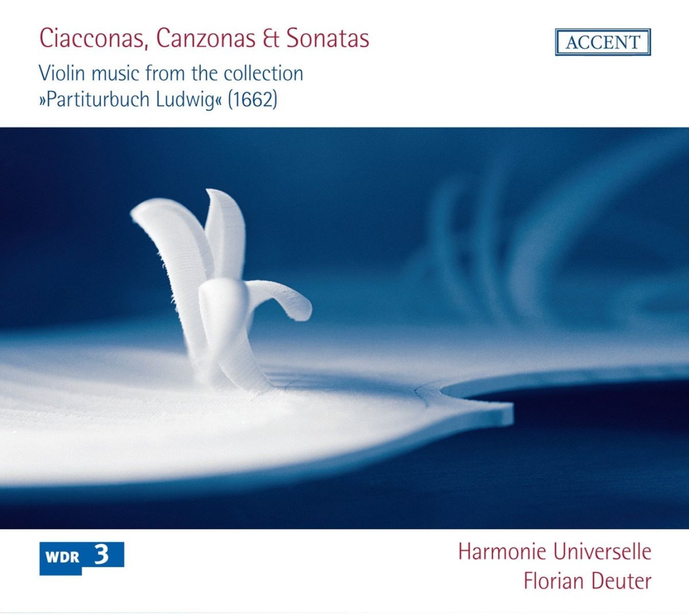 Harmonie Universelle, Florian Deuter - Ciacconas, Canzonas & Sonatas, Partirurbuch Ludwig 1662