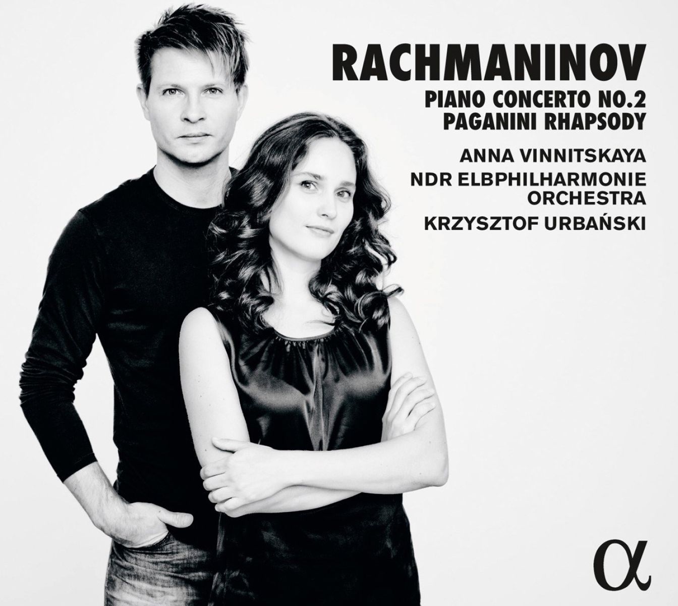 Afbeelding van Anna Vinnitskaya, Krzysztof Urbanski, NDR Elbphilh - Rachmaninoff: Piano Concerto No.2 | Paganini Rhapsody