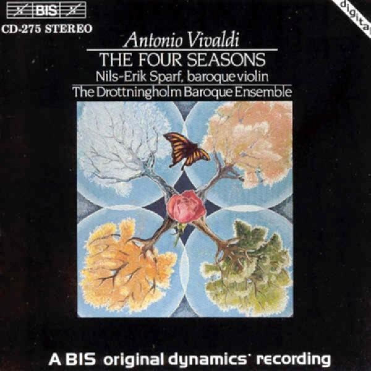 Afbeelding van Nils-Erik Sparf, The Drottningholm Baroque Ensemble - Vivaldi: The Four Seasons