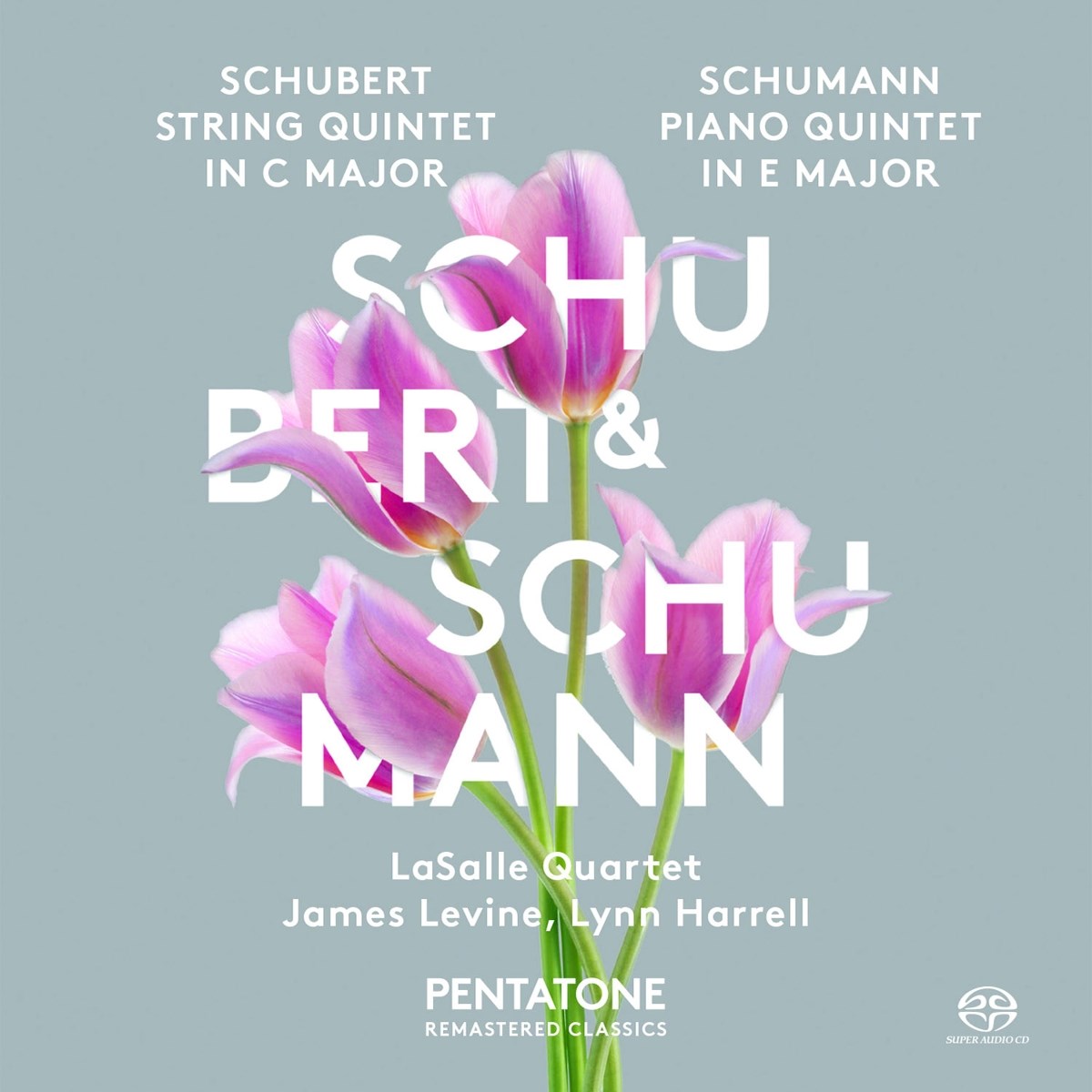 Afbeelding van Lasalle Quartet, James Levine, Lynn Harrell - Schubert String Quintet In C major & Schumann Piano Quintet In E flat major