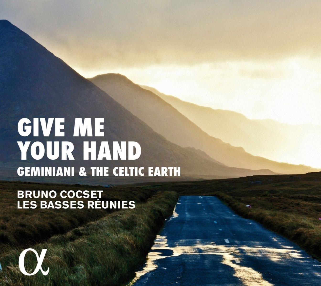 Afbeelding van Bruno Cocset, Les Basses Réunies - Give Me Your Hand. Geminiani & The Celtic Earth