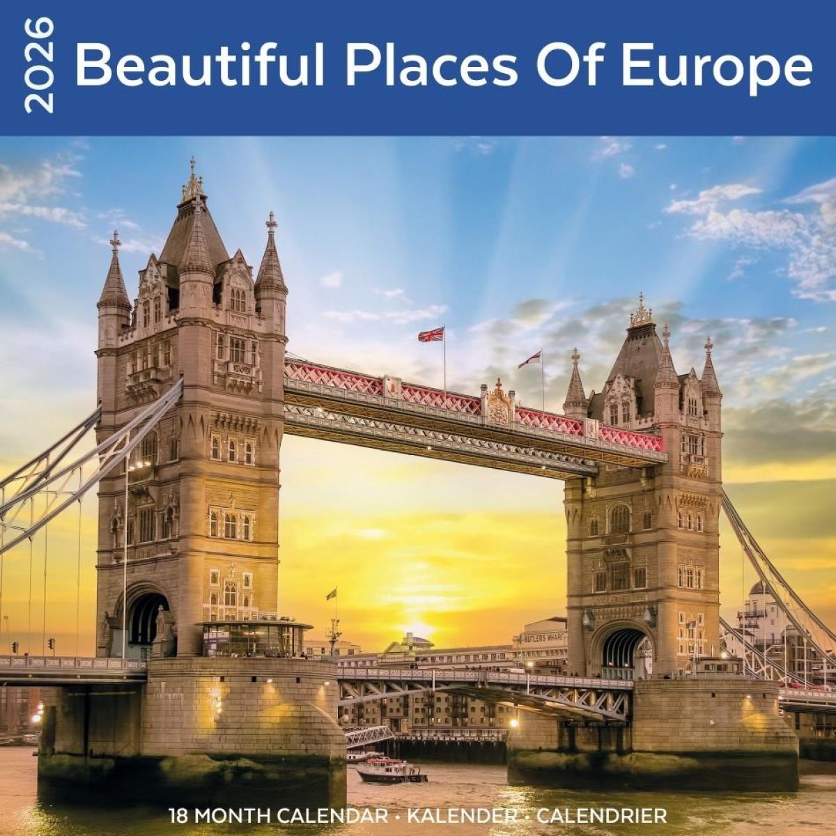 Afbeelding van Kalender 2026 - Beautiful Places Of Europe
