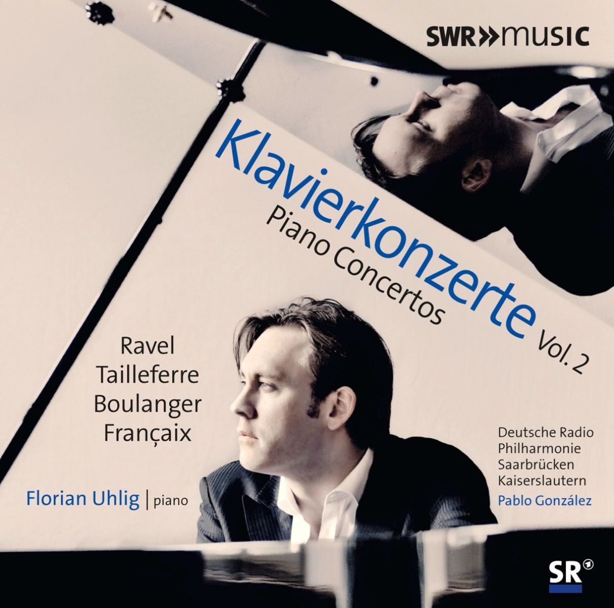 Afbeelding van Florian Uhlig, Deutsche Radio Philharmonie Saarbrücken Kaiserslautern, Pablo González - French Piano Concertos