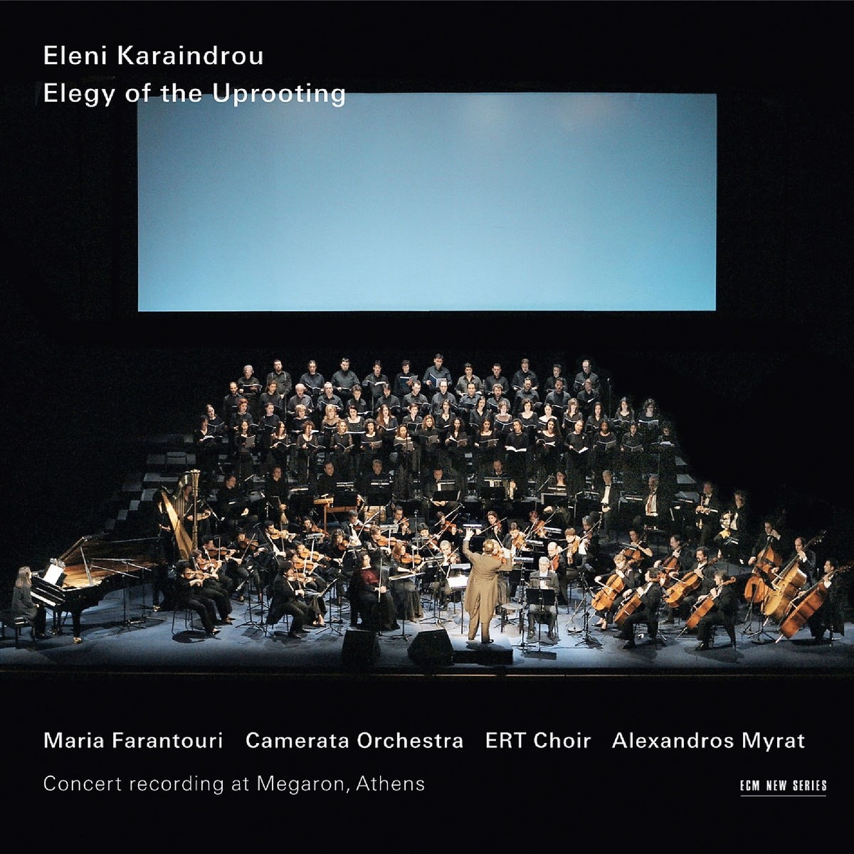 Afbeelding van Maria Farantouri, ERT Choir, Camerata Orchestra, Alexandros Myrat - Karaindrou: Elegy Of The Uprooting