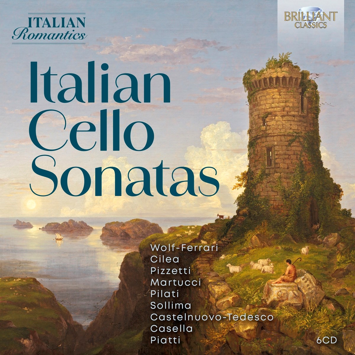Afbeelding van Various Artists - Italian Cello Sonatas