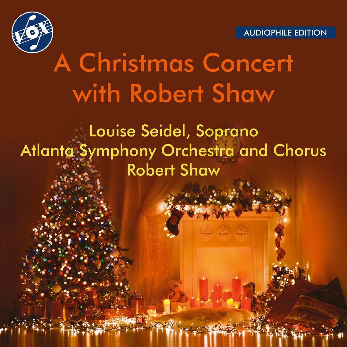 Afbeelding van Atlanta Symphony Chorus, Atlanta Symphony Orchestra - A Christmas Concert With Robert Shaw