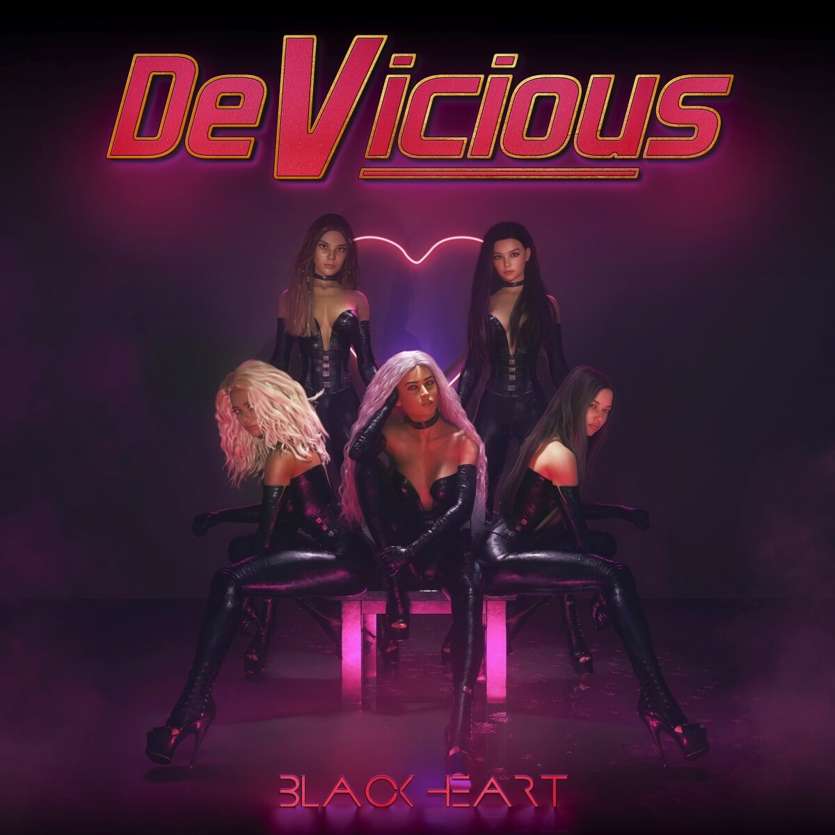 Afbeelding van DeVicious - Black Heart