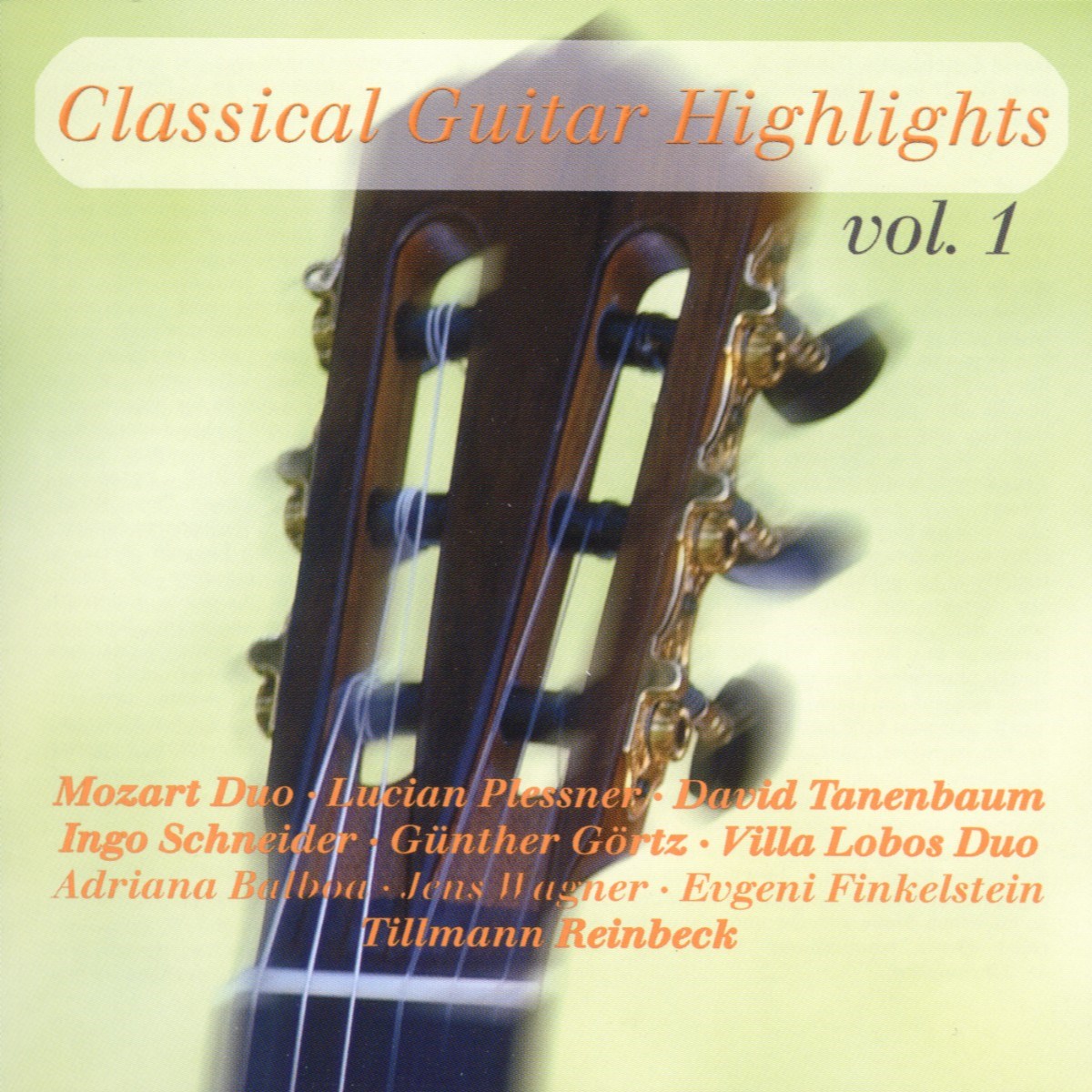 Afbeelding van Various Artists - Classical Guitar Highlights Vol. 1