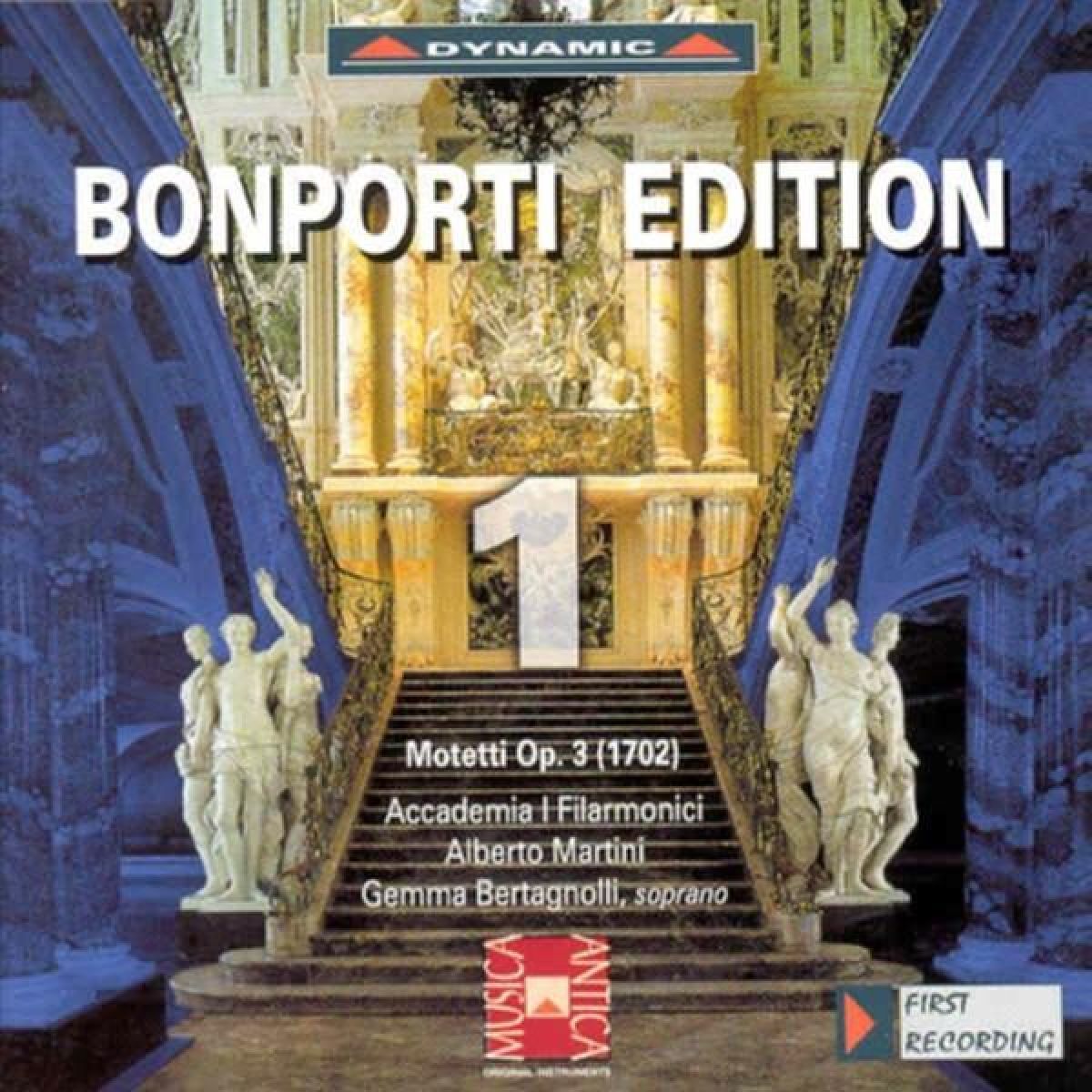 Gemma Bertagnolli, Accademia I Filarmonici, Alberto Martini - Moletti Op.3 Bonporti Edition, Vol 1
