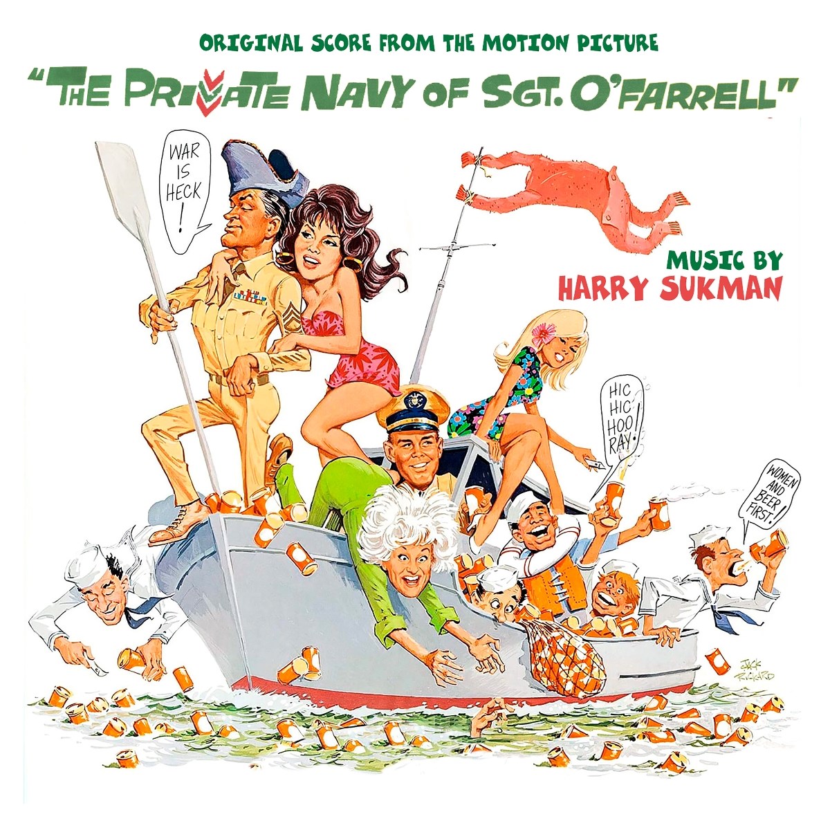 Afbeelding van Harry Sukman - The Private Navy Of Sgt. O'Farrell