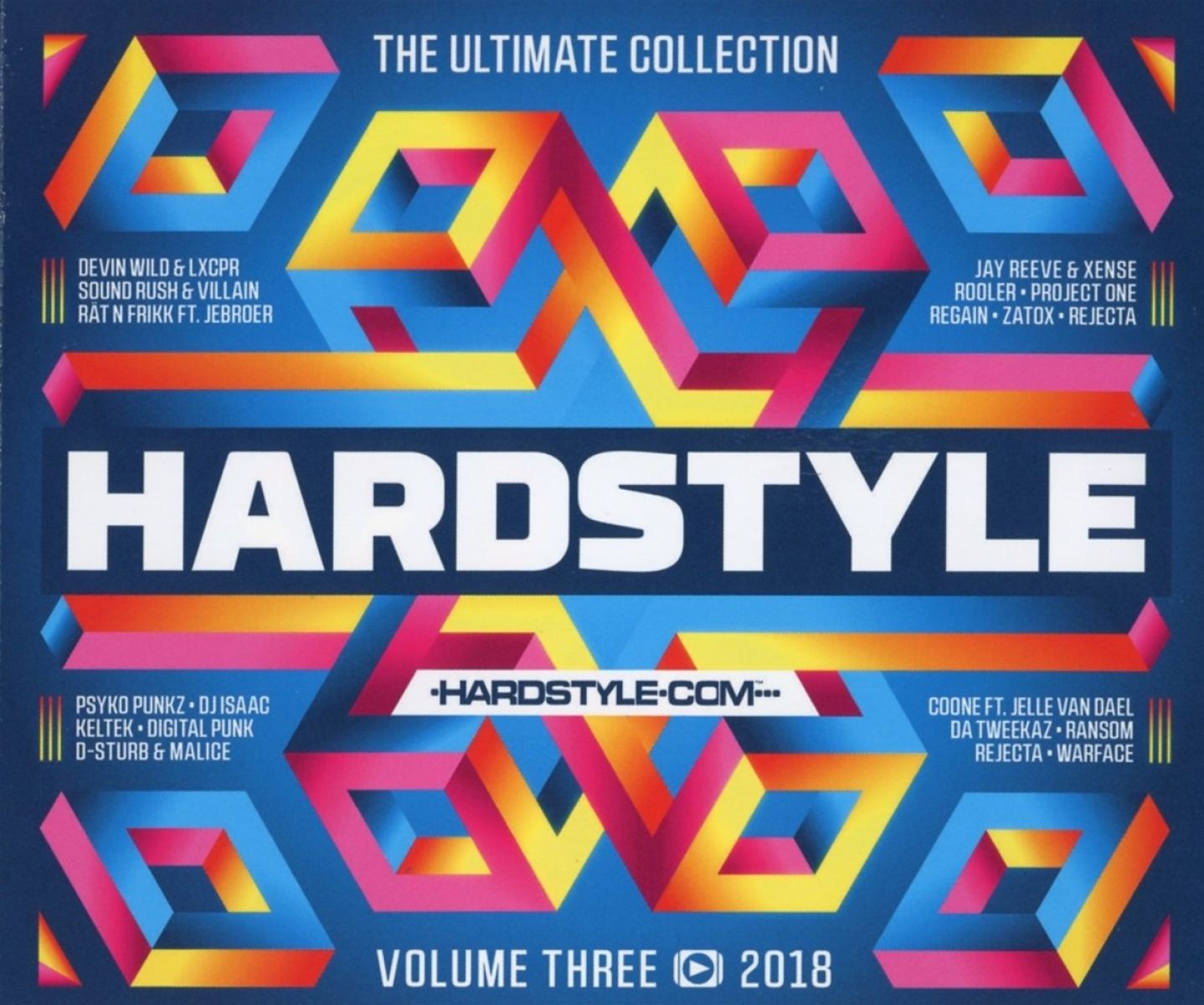 Afbeelding van Hardstyle The Ult Coll Vol 3 2018