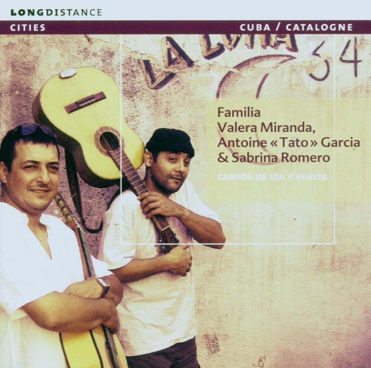 Afbeelding van La Familia Valera Miranda, Antoine "Tato" Garcia & Sabrina Romero - Cantos De Ida Y Vuelta
