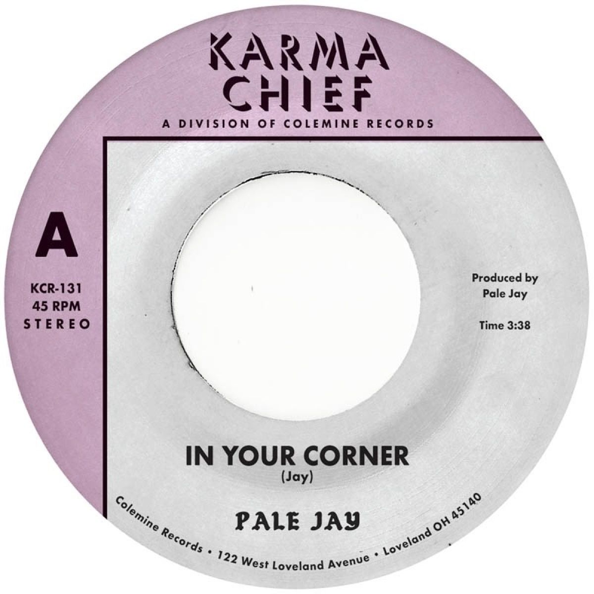 Afbeelding van Pale Jay - In Your Corner