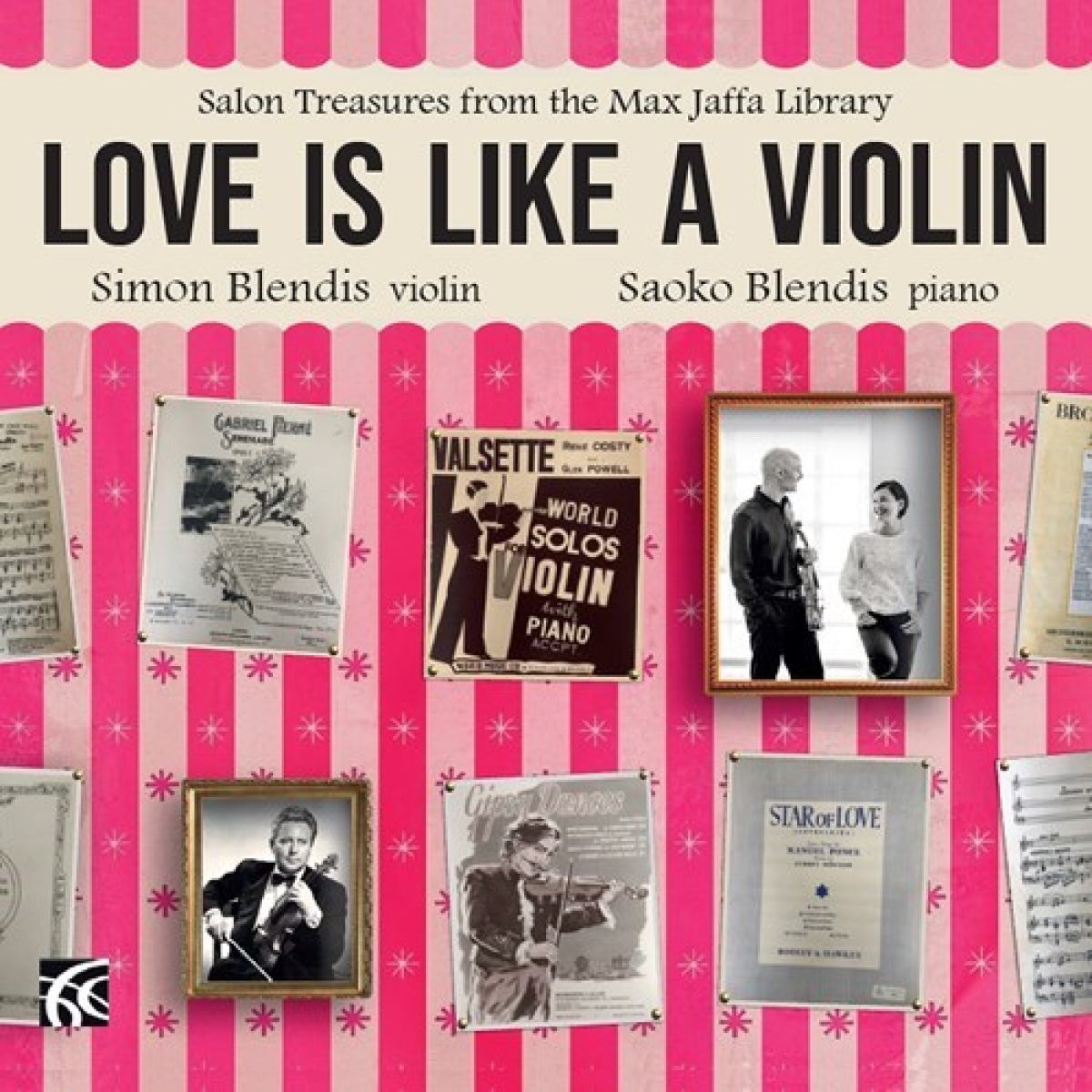 Afbeelding van Simon Blendis & Saoko Blendis - Salon Treasures From The Max Jaffa Library: Love Is Like A Violin