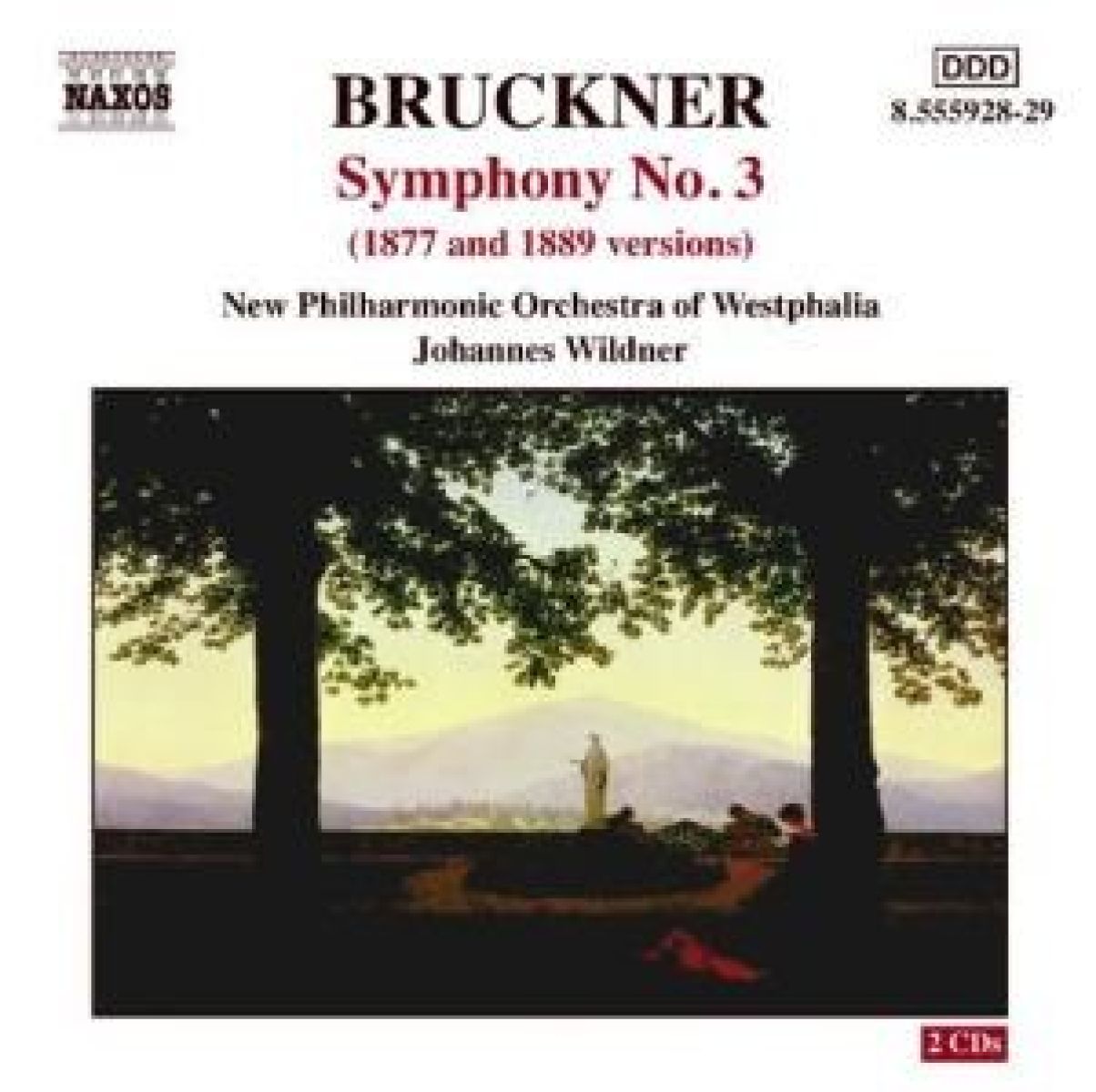 Afbeelding van New Philharmonic Orchestra Of Westphalia, Johannes Wildner - Bruckner: Symphony No.3 (1877 + 1889 Version)