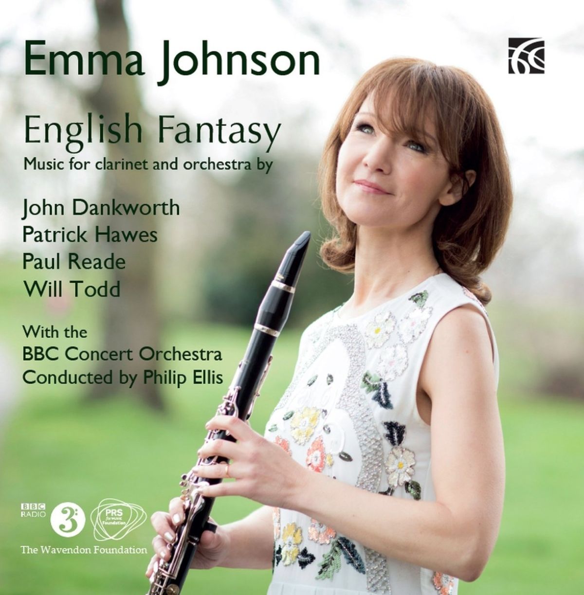 Afbeelding van Emma Johnson, John Dankworth, Patrick Hawes, Paul Reade, Will Todd, BBC Concert Orchestra, Philip Ellis - English Fantasy - Music For Clarinet And Orchestra