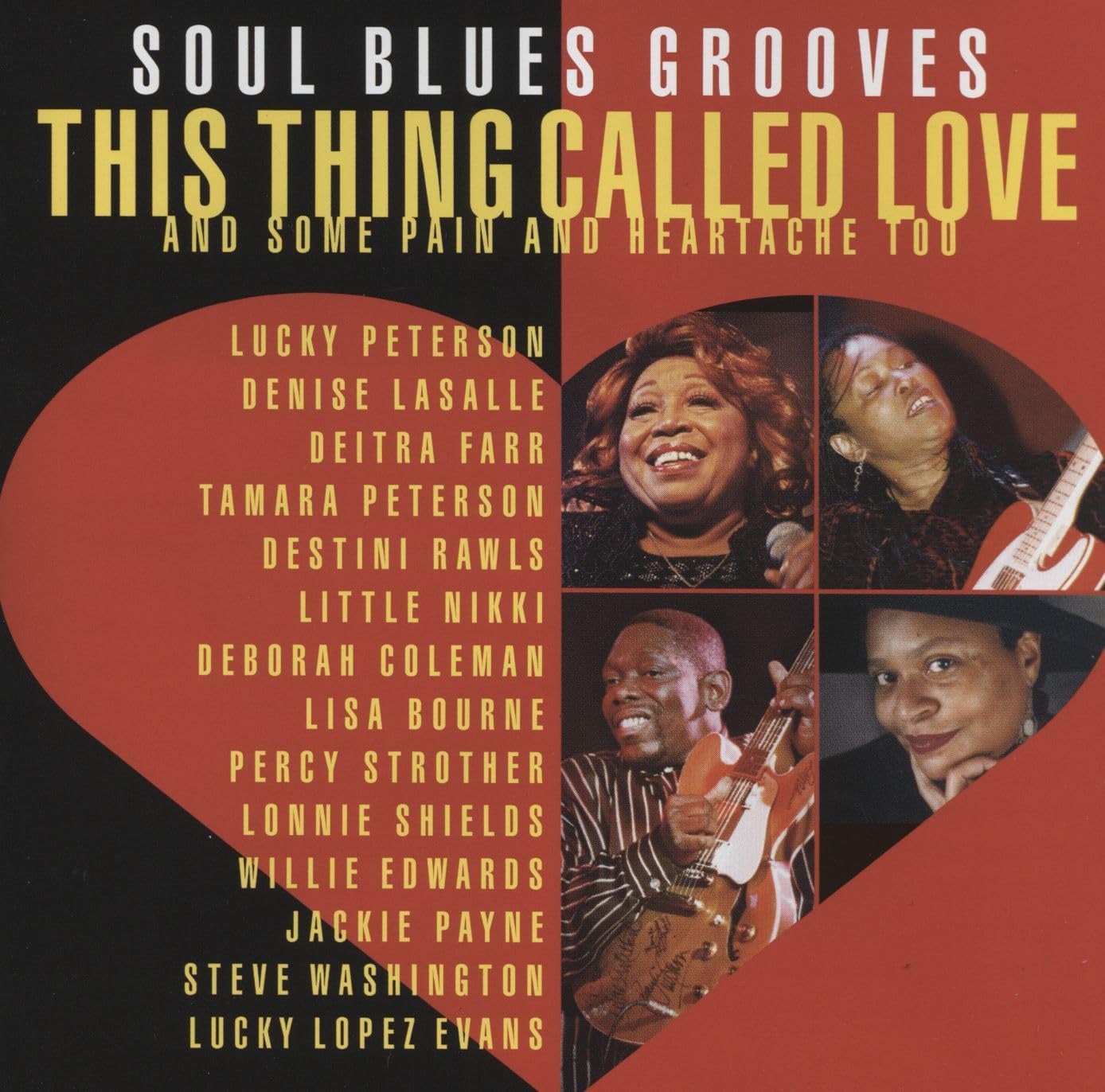 Afbeelding van Various Artists - This Thing Called Love: Soul Blues Grooves (and Some Pain And Heartache Too)