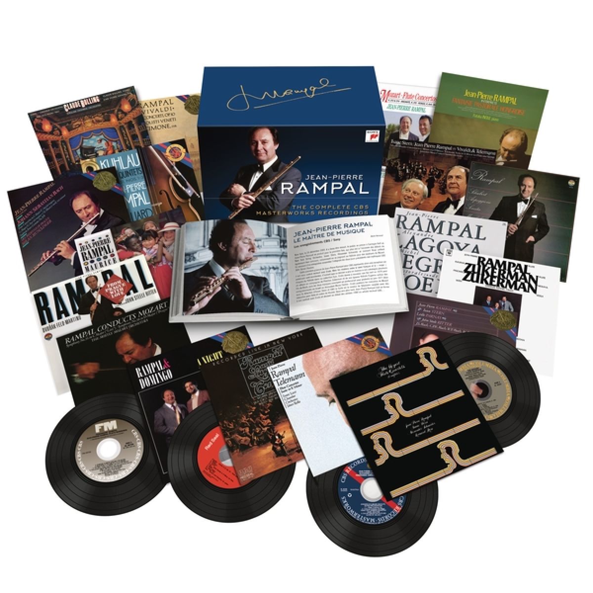 Afbeelding van Jean-Pierre Rampal - The Complete Cbs Masterworks Recordings
