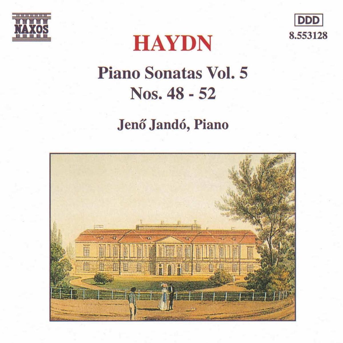 Afbeelding van Jeno Jandó - Haydn: Piano Sonatas 5