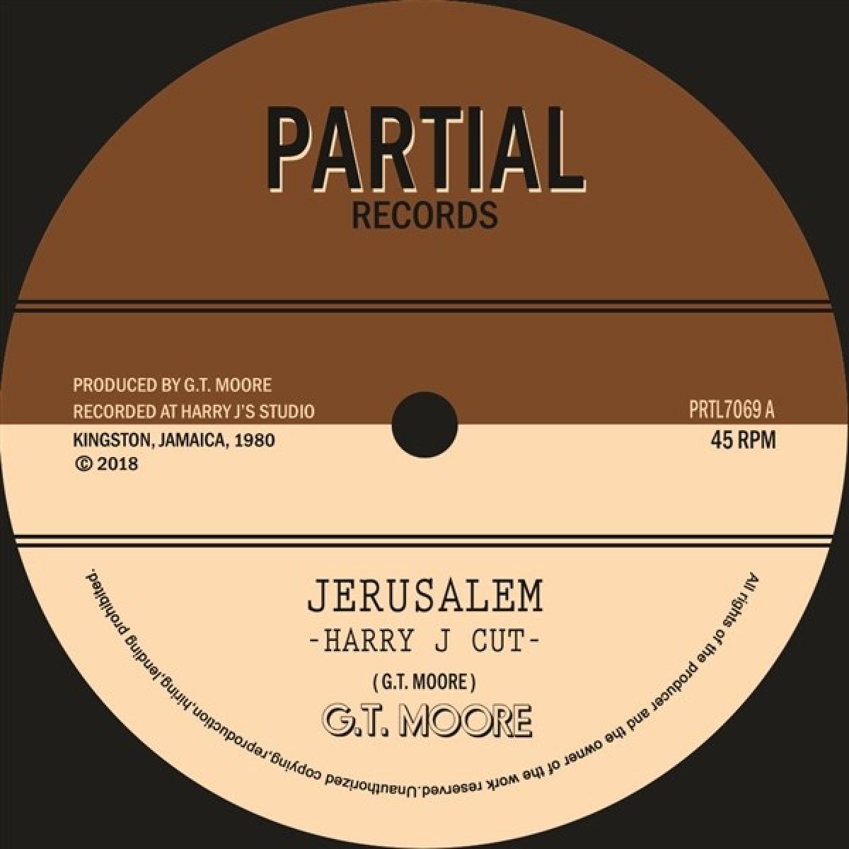 Afbeelding van G.T. Moore - Jerusalem - Harry J Cut