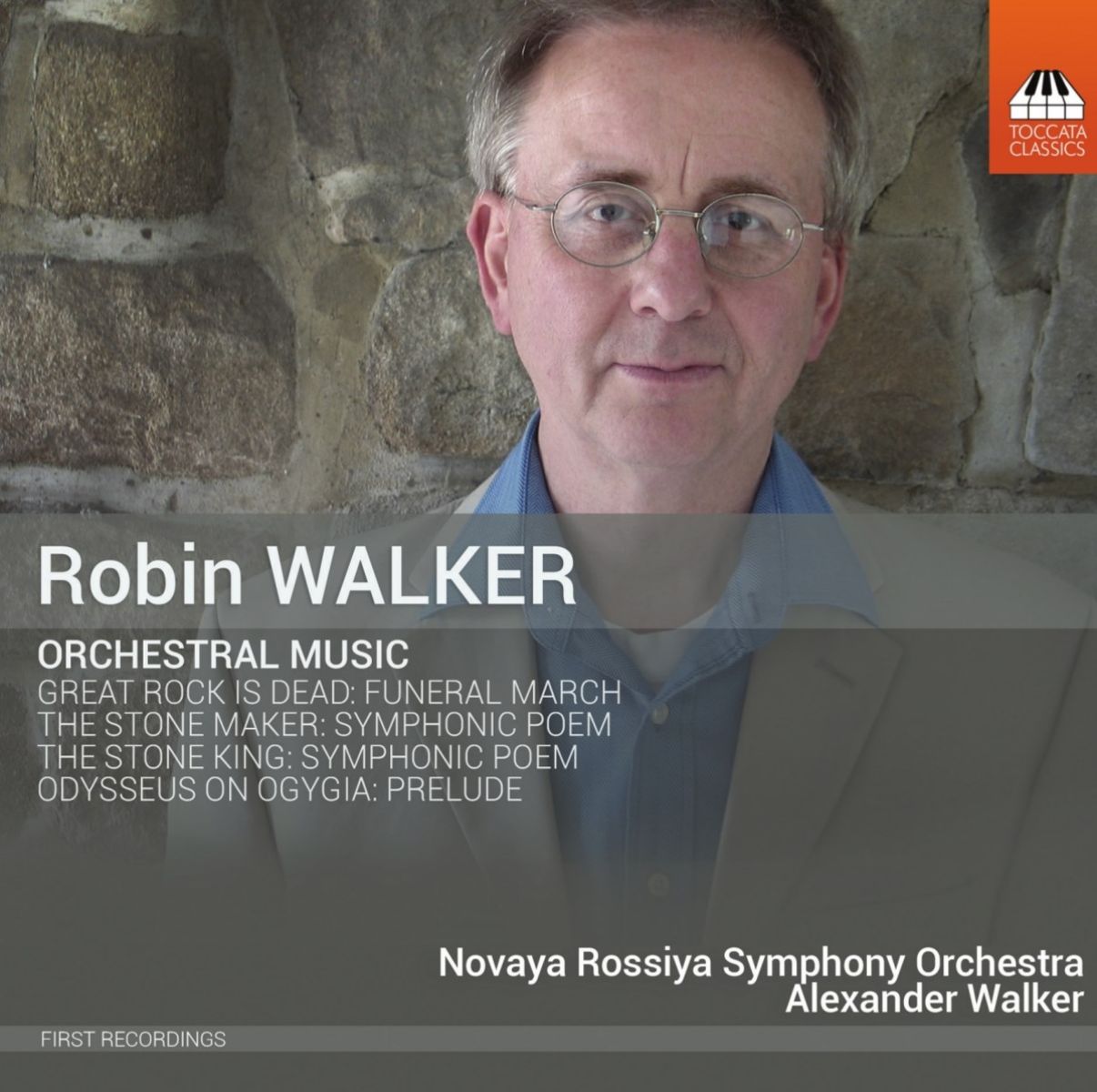 Afbeelding van New Russia State Symphony Orchestra, Alexander Walker - Robin Walker: Orchestral Music