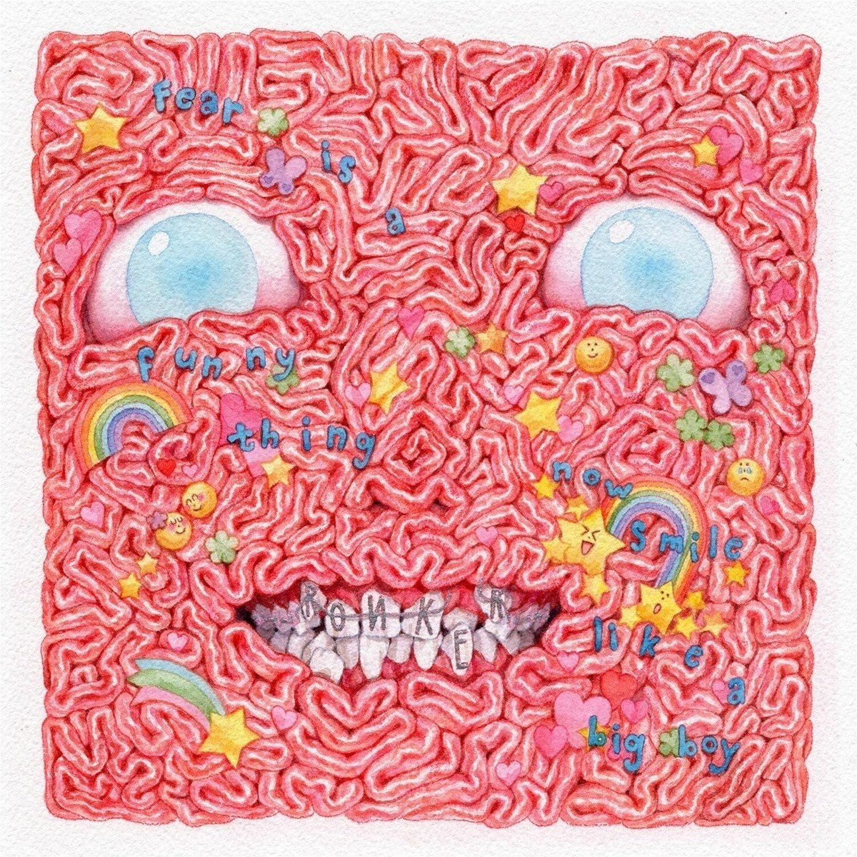 Afbeelding van Fear Is A Funny Thing Now Smile Like A Big Boy