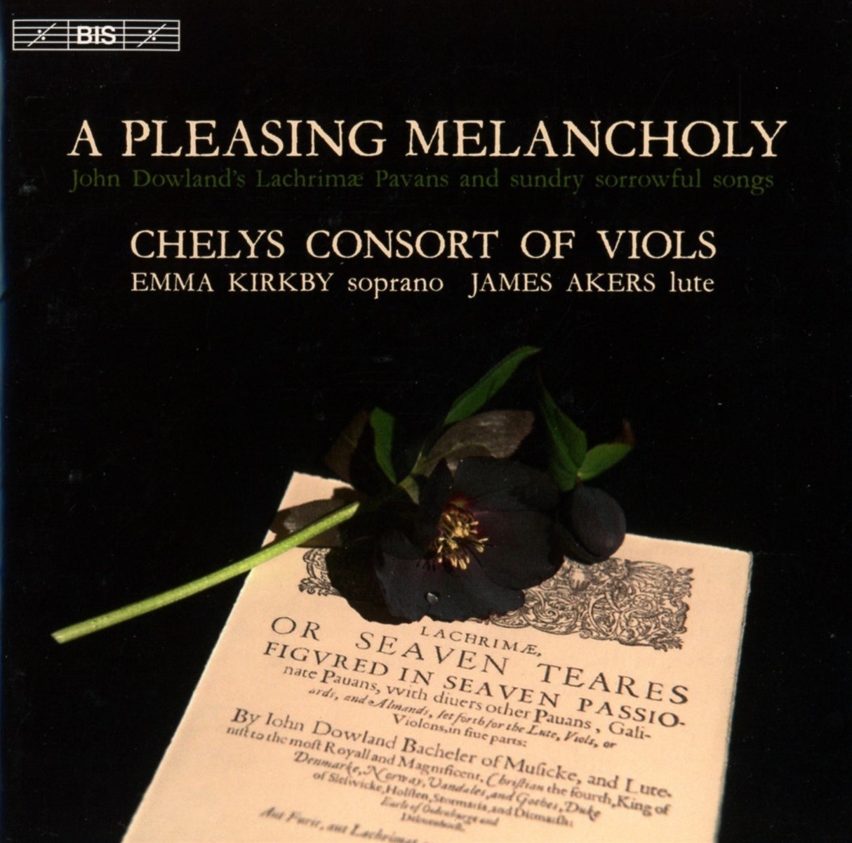 Afbeelding van Chelysconsort Of Viols, James Akers & Emma Kirkby - A Pleasing Melancholy