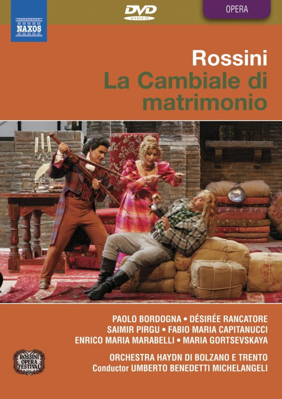 Afbeelding van Orchestra Haydn de Bolzano e Tranto - Rossini: La Cambiale Di Matrimonio