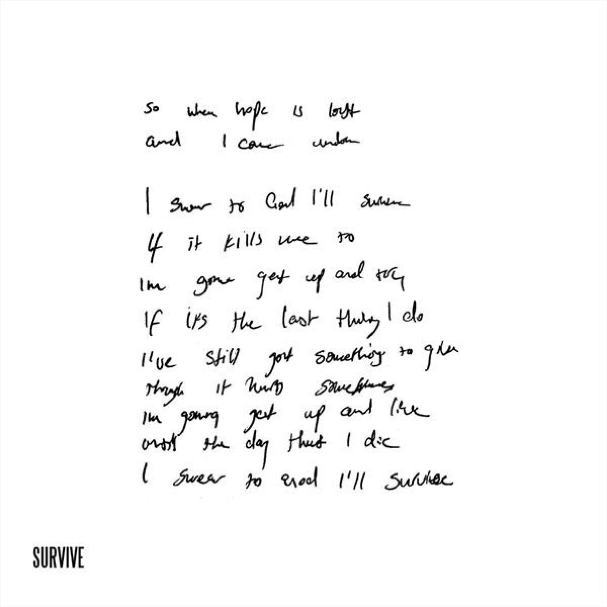 Afbeelding van Lewis Capaldi - Survive
