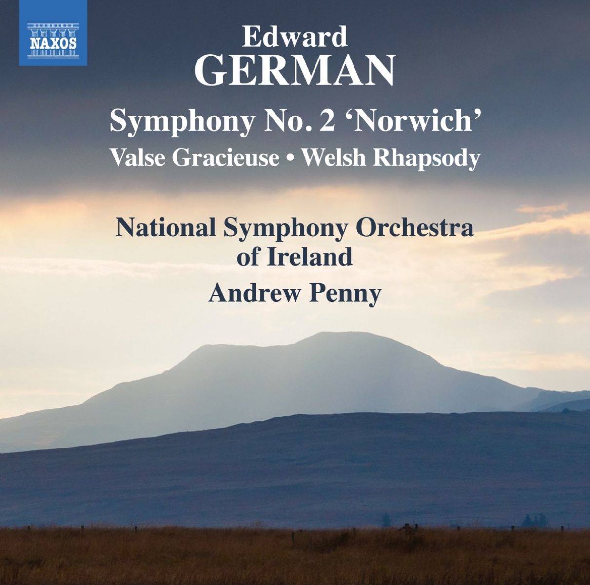 Afbeelding van National Symphony Orchestra Of Ireland, Andrew Penny - German: Symphony No. 2 'Norwich' /Valse Gracieuse/Welsh Rhapsody